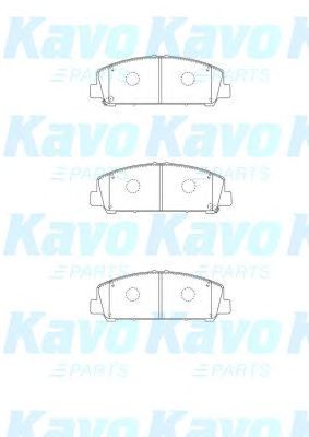 KAVO PARTS bp6621 -  Комплект тормозных колодок, дисковый тормоз